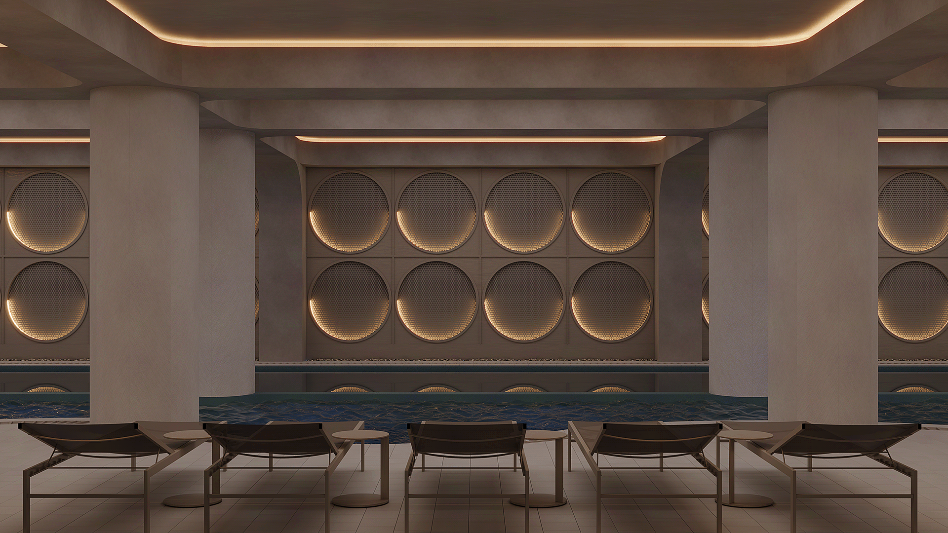 室内泳池及花园区域设计丨亚美尼亚丨Vana Setrakian-12