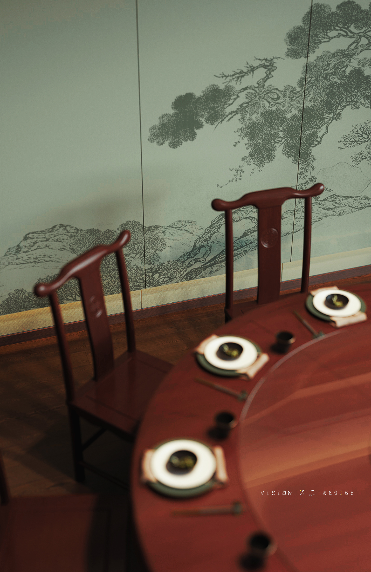 餐饮 院子 包间-8