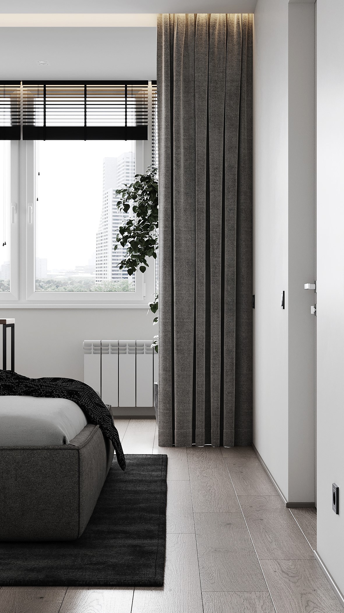 灰色系-极简风住宅设计-10