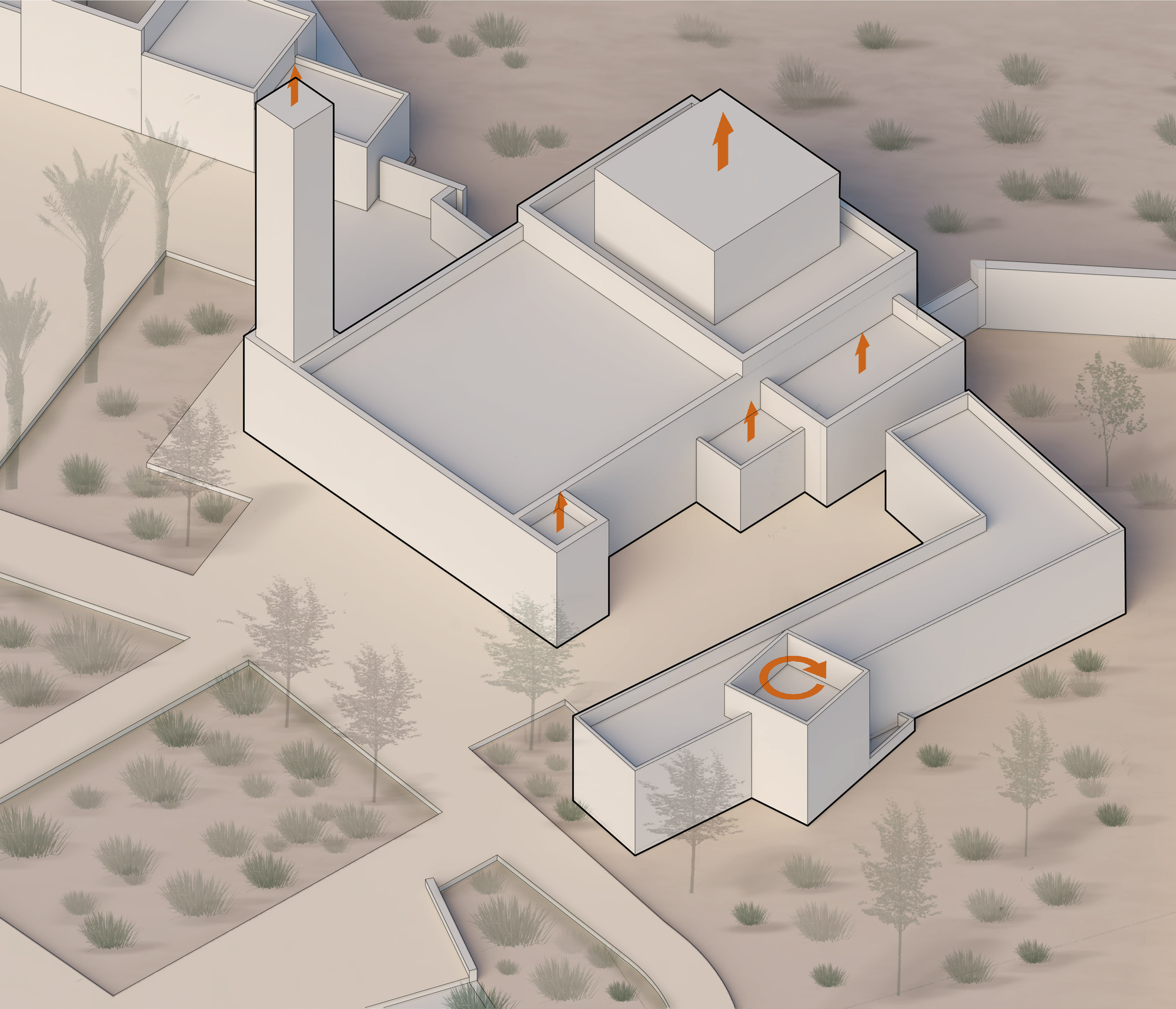 米斯克·阿尔·巴达耶尔度假胜地，沙漠营地丨阿联酋沙迦丨Wael AlMasri Planners & Architects-76