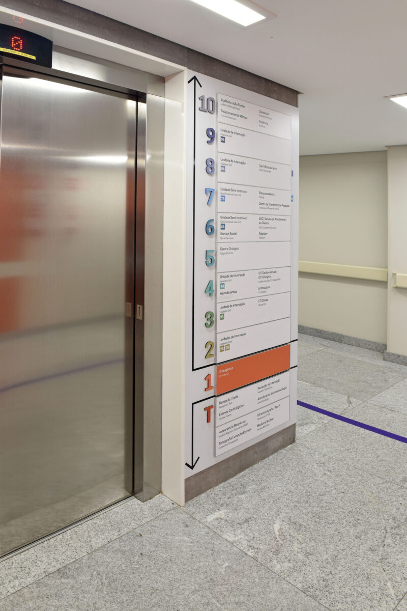 Hospital Cardio Pulmonar - /STUDIOMDA - Wayfinding Design-1