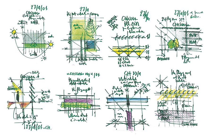 芝加哥艺术博物馆现代翼——巨型悬浮铝板太阳保护系统-21