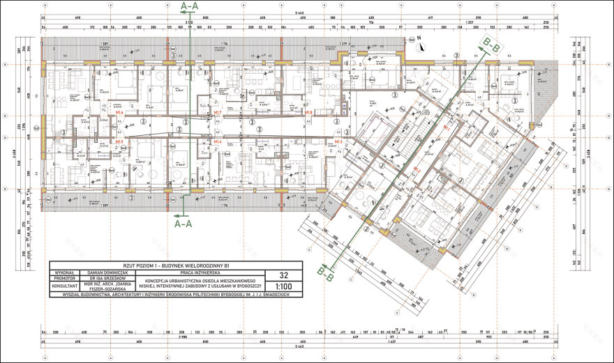 DREWNIANY BUDYNEK MIESZKANIOWY WIELORODZINNY Z CLT-14