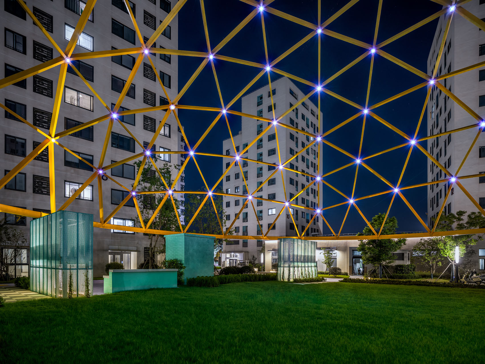 超级月亮 + 地核绿洲·上海阡集•创社区景观更新丨中国上海丨BAM百安木-21