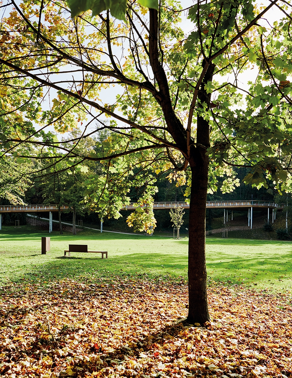 城市坡道 | 连接克雷伊市中心的无障碍新路径-34