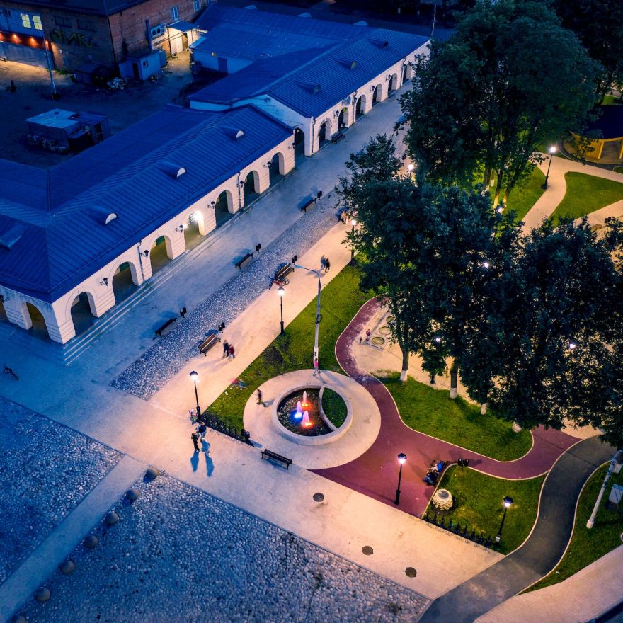 苏维埃广场(韦列亚)环境改造丨白俄罗斯明斯克丨“跨地区建设”,设计师含А. Митина等-30