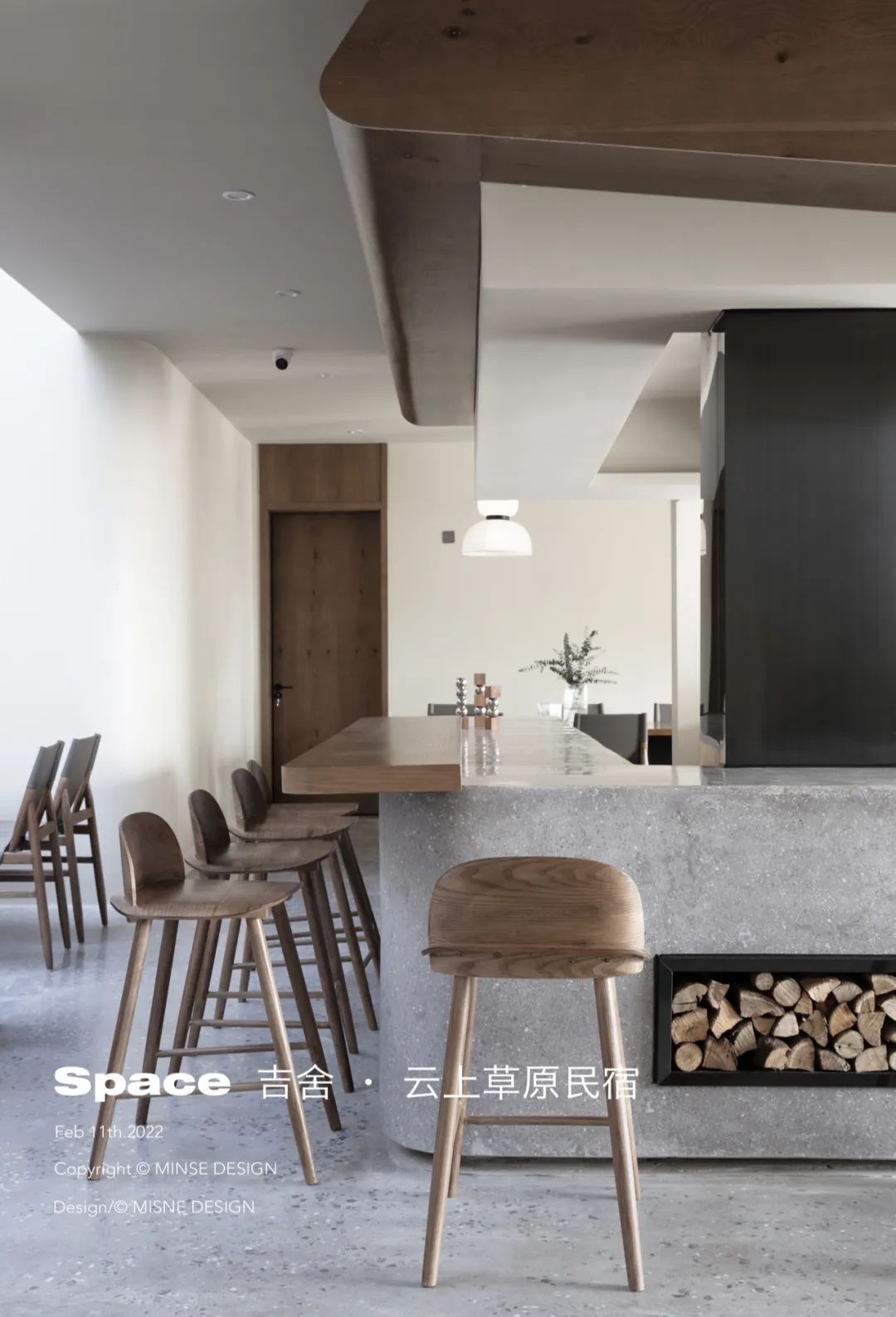 吉舍·云上草原民宿丨中国湖州丨民舍制作空间设计-3
