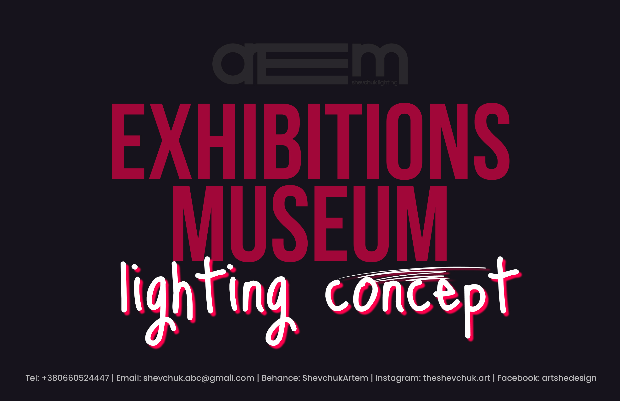 Exhibitions - Museum Lighting Design | Dialux Evo-0