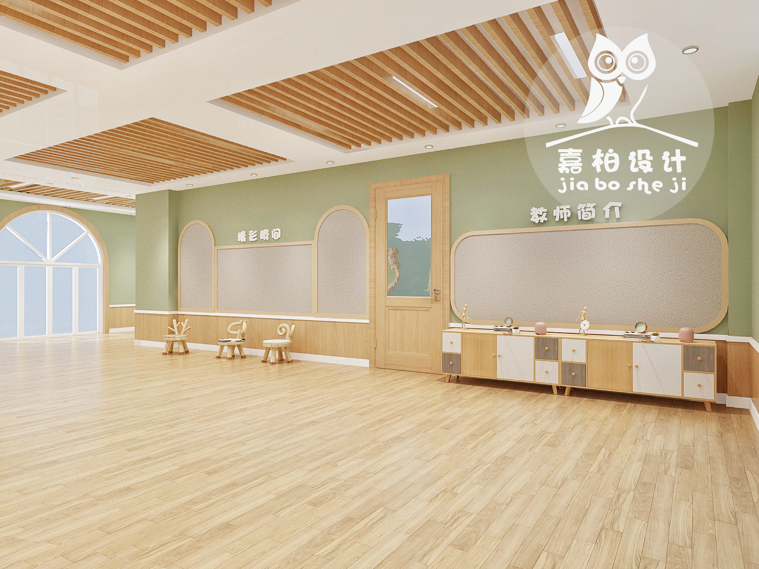 新安县实验幼儿园室内设计丨中国河南丨嘉柏儿童空间设计研究所-28