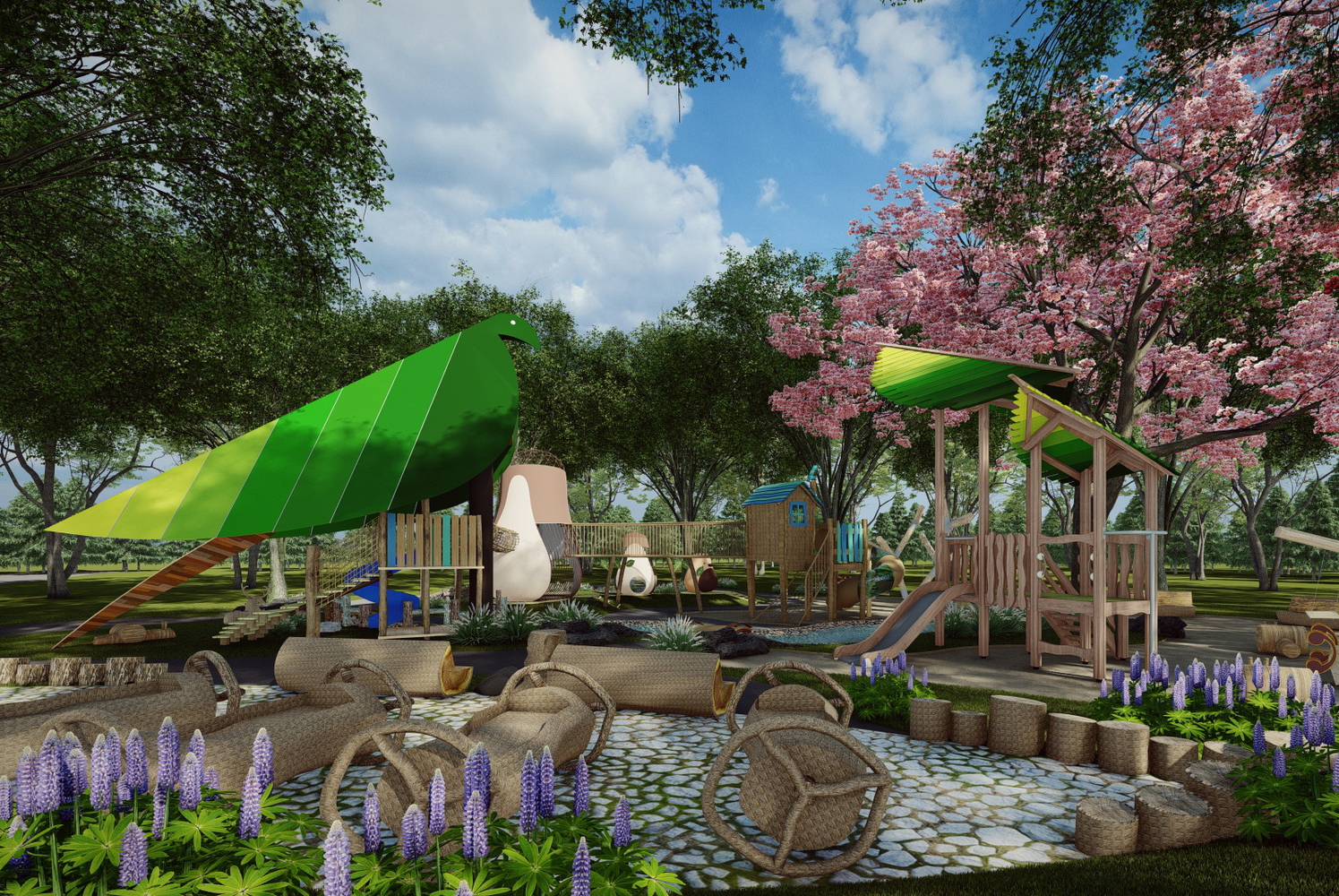 户外儿童拓展乐园-13