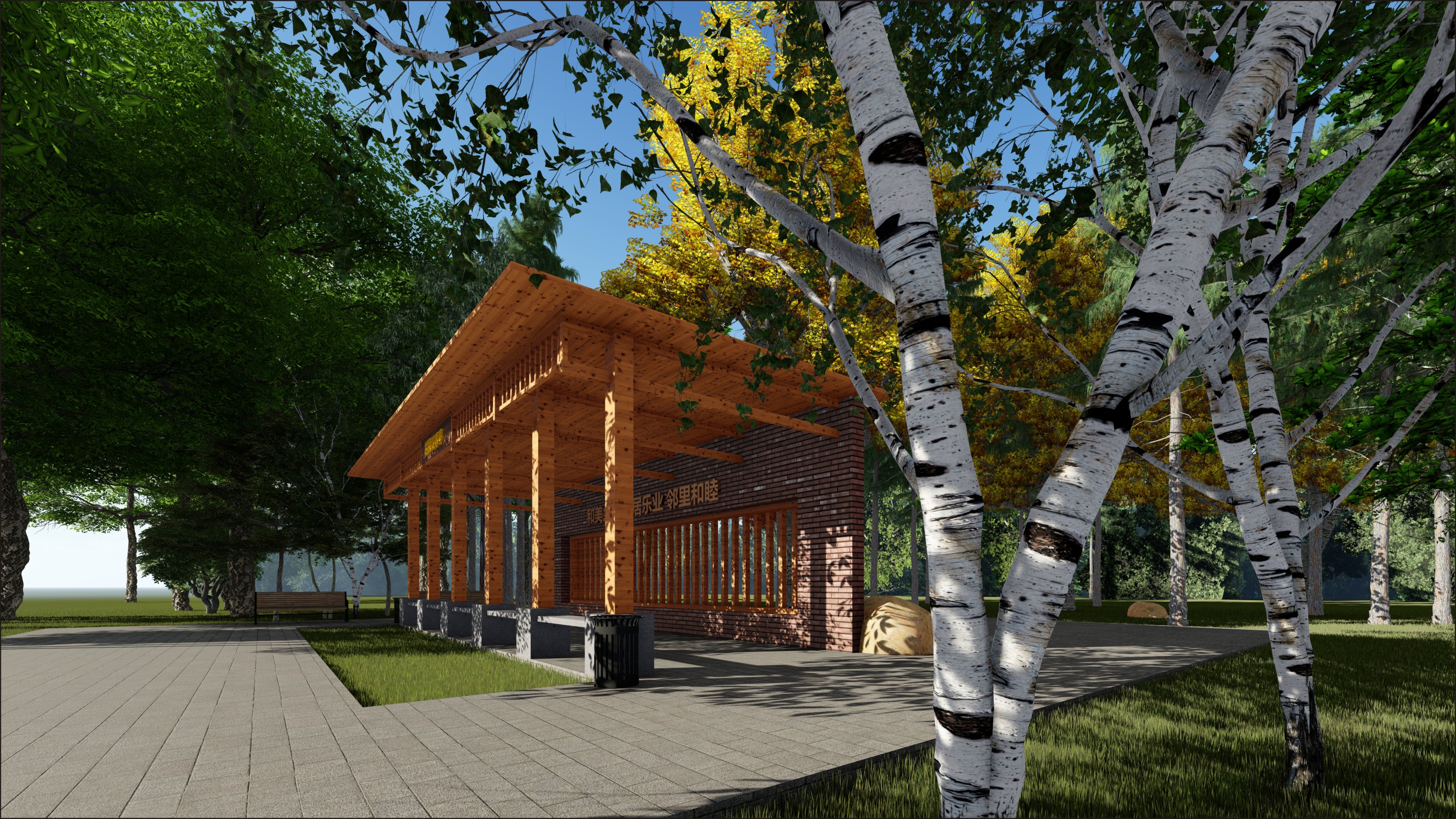 乡村建设，和美乡村，村民议事亭-8