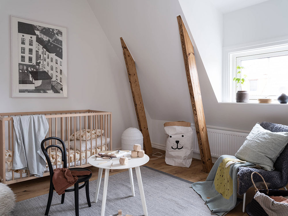 哥德堡温馨斯堪的纳维亚风格公寓-25