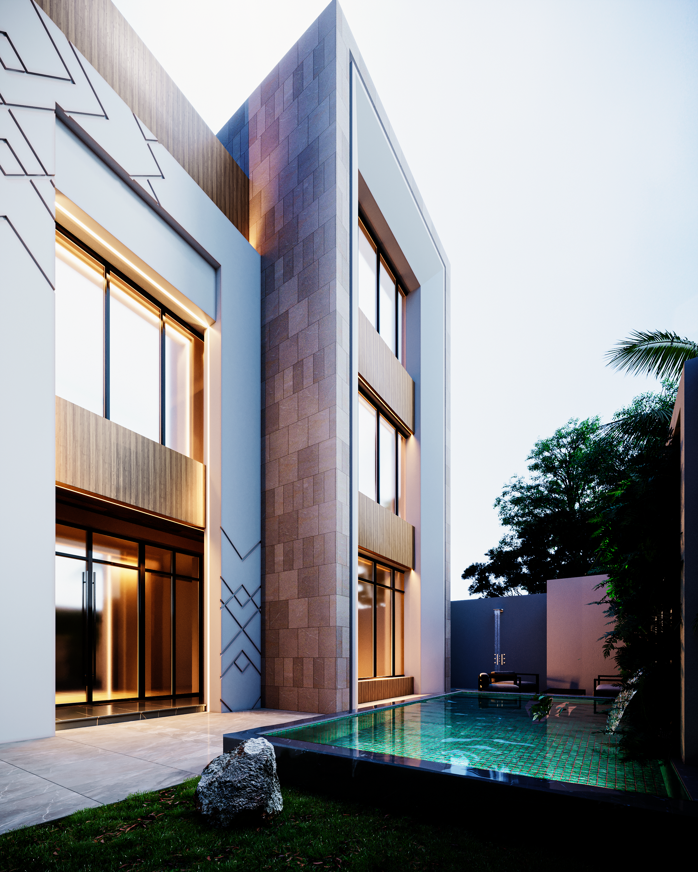 阿尔马尔沙德别墅丨Binaeya Engineering-11