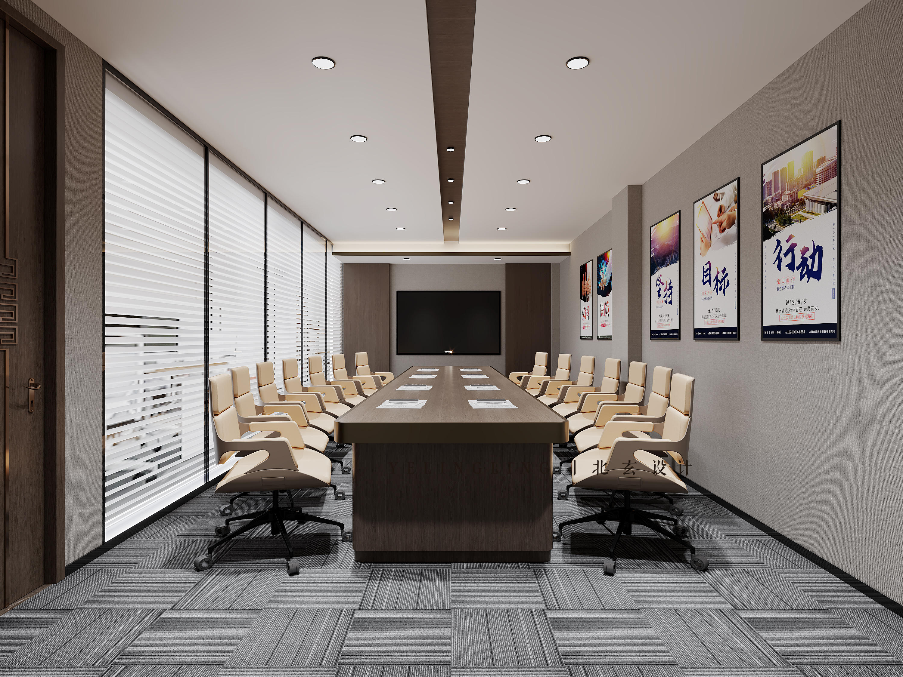 办公室设计案例丨一站式酒店-2