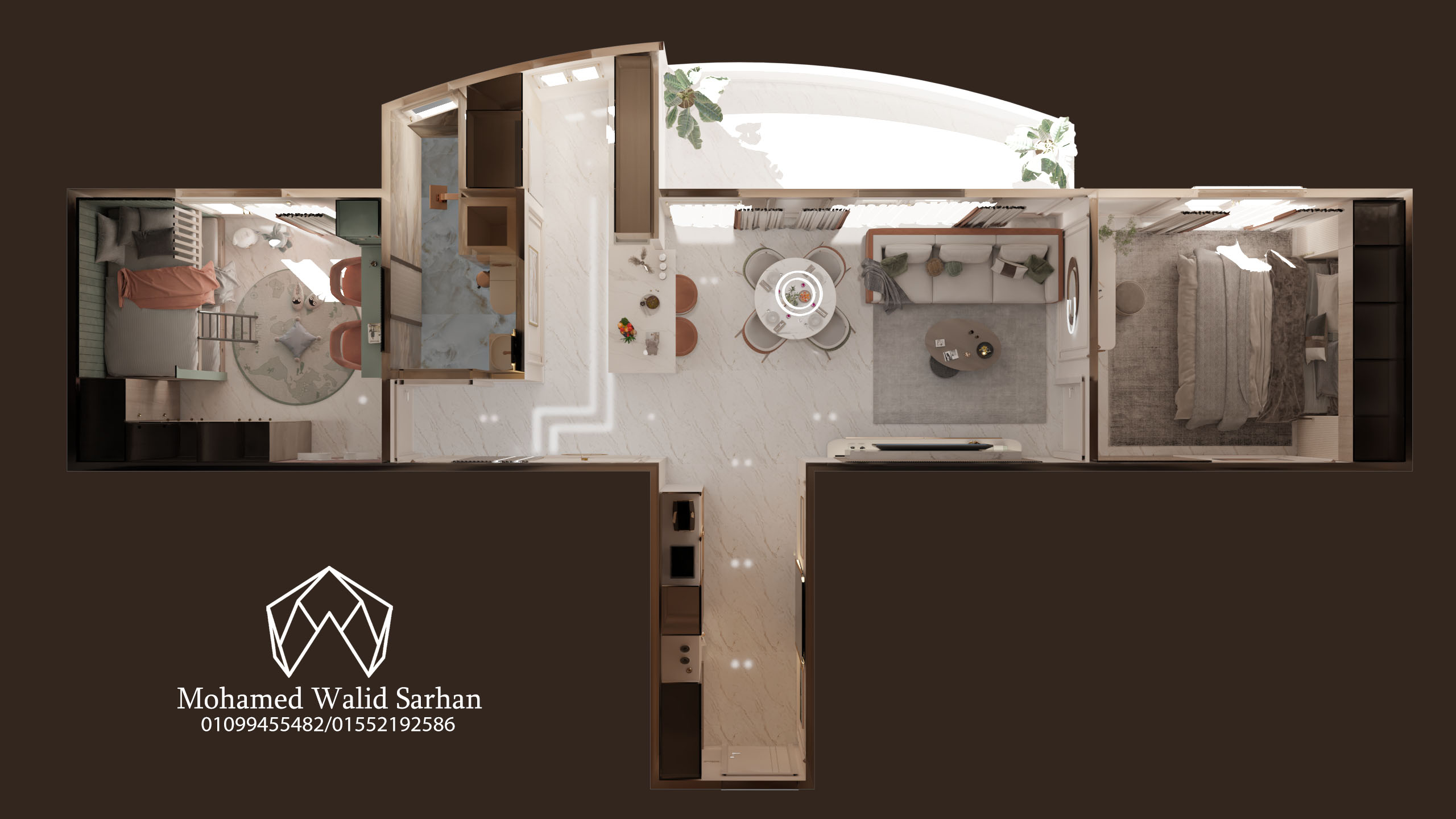 Small Department 70m in Cairo-9