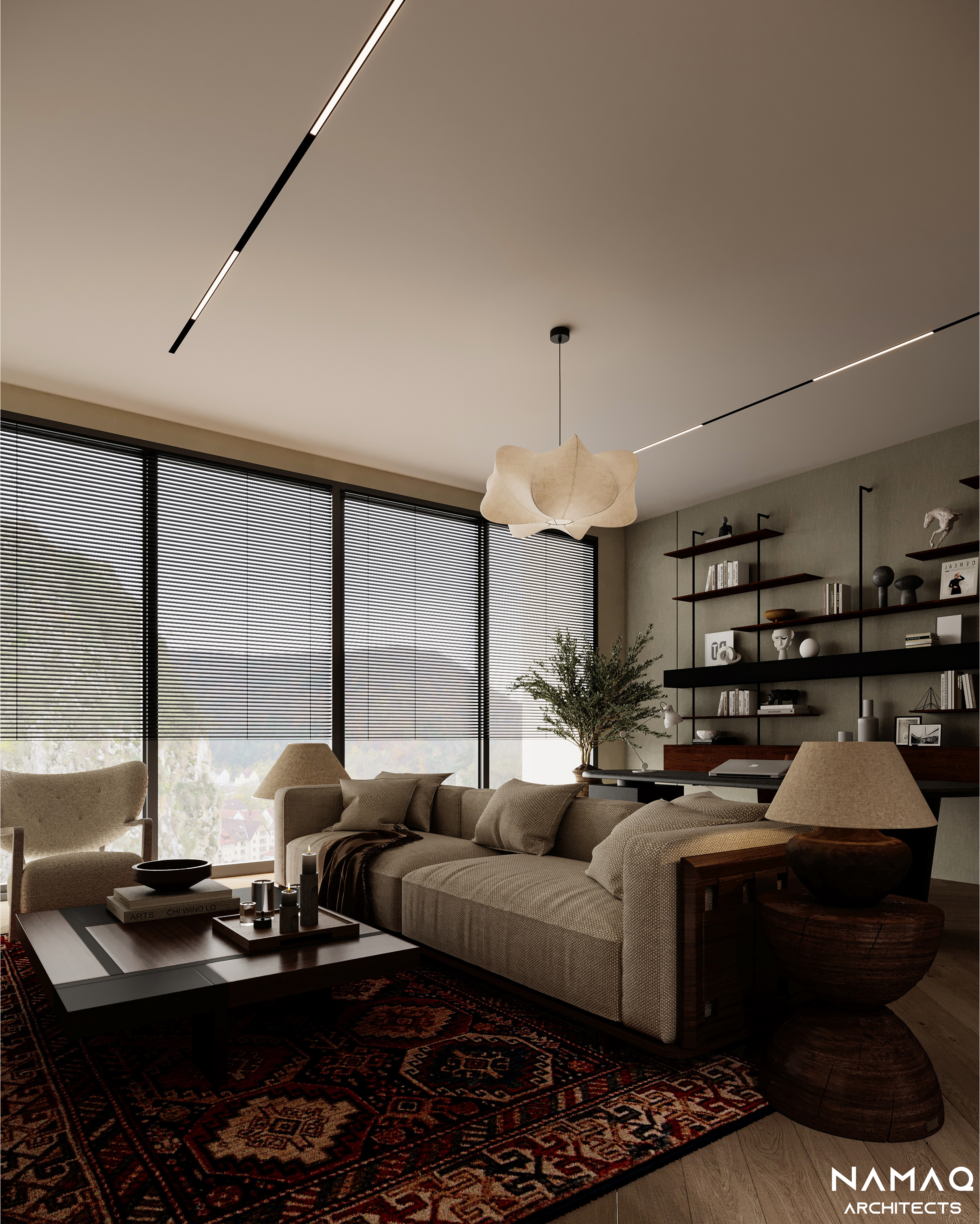 客厅与办公室设计-10