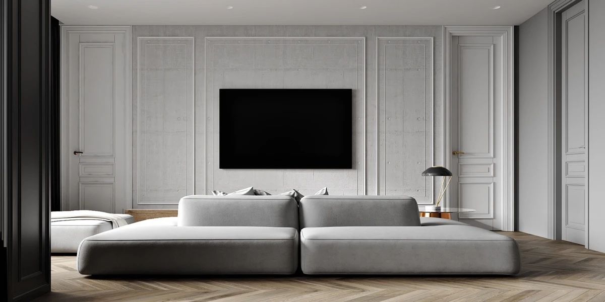 简约黑白家居设计-34