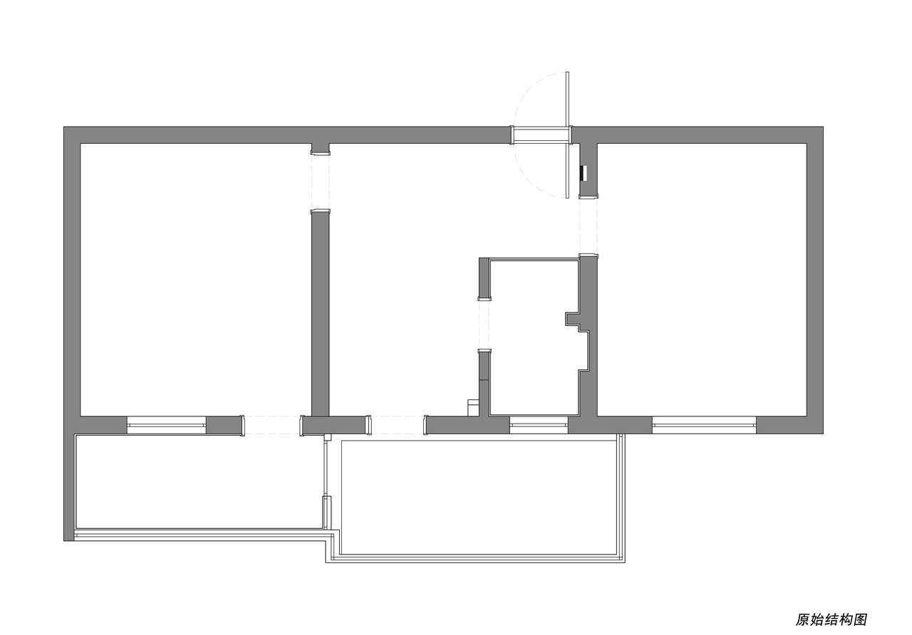 50㎡老房翻新,打造现代简约温馨新居-4