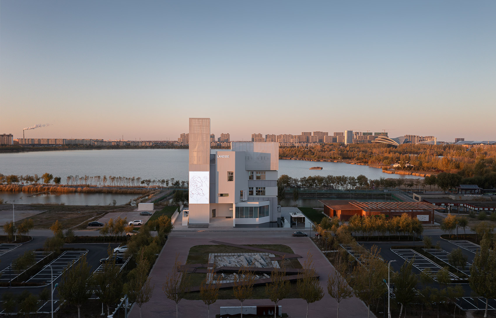 兰德湖艺术中心丨中国大庆丨慢珊瑚设计-12