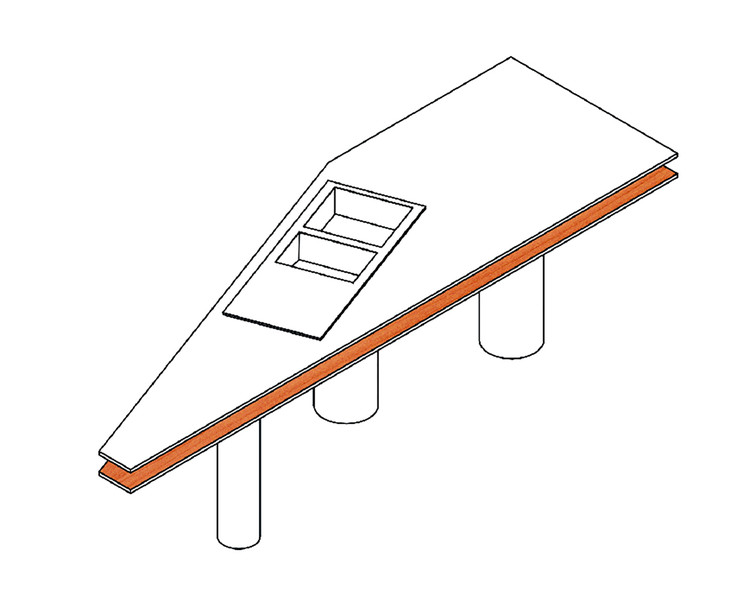 比利时 Fragmenture 排屋改造,三角空间创造趣味生活-23