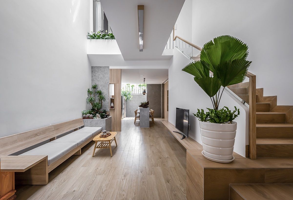 都市绿意家庭空间设计-6