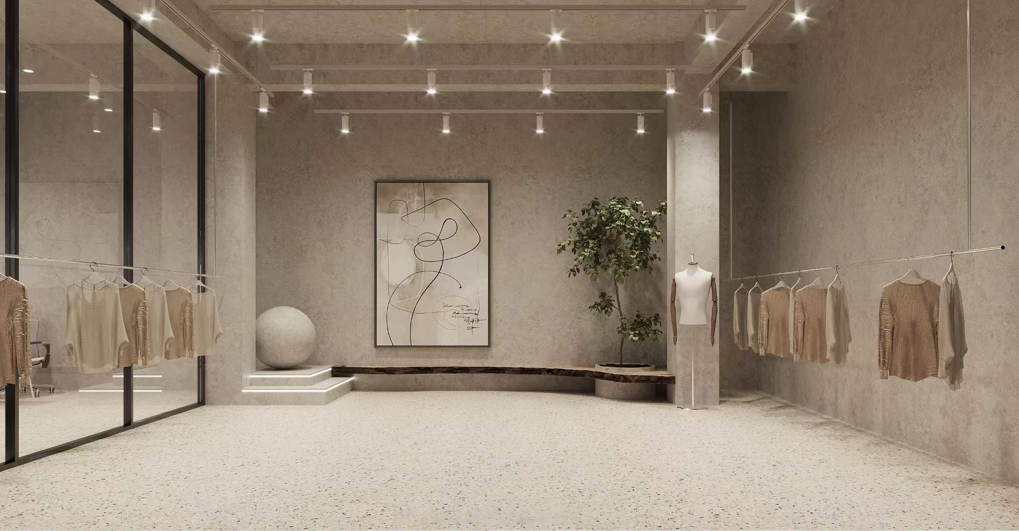 服装设计办公空间-梦境-2