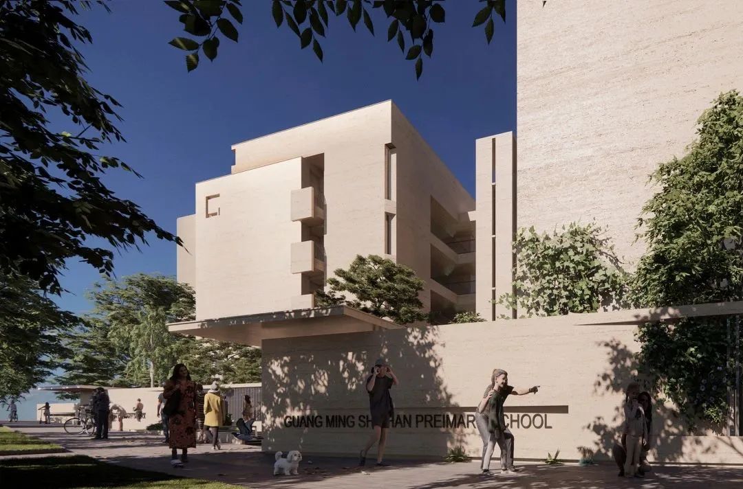 光明区狮山小学丨AUBE 欧博设计-31