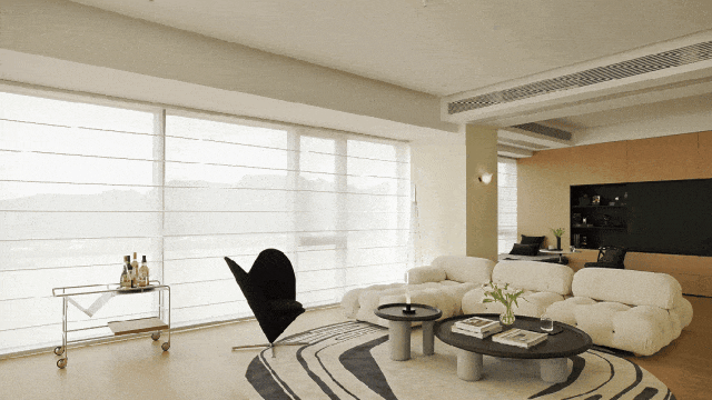 温州210㎡极简大平层私宅设计丨中国温州丨温州里外空间设计-8