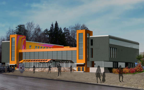 新西伯利亚阿卡德莫尔科“学院”文化宫建筑外壳设计竞赛项目丨俄罗斯新西伯利亚丨参赛团队众多,如Станислав Вергасов等-33