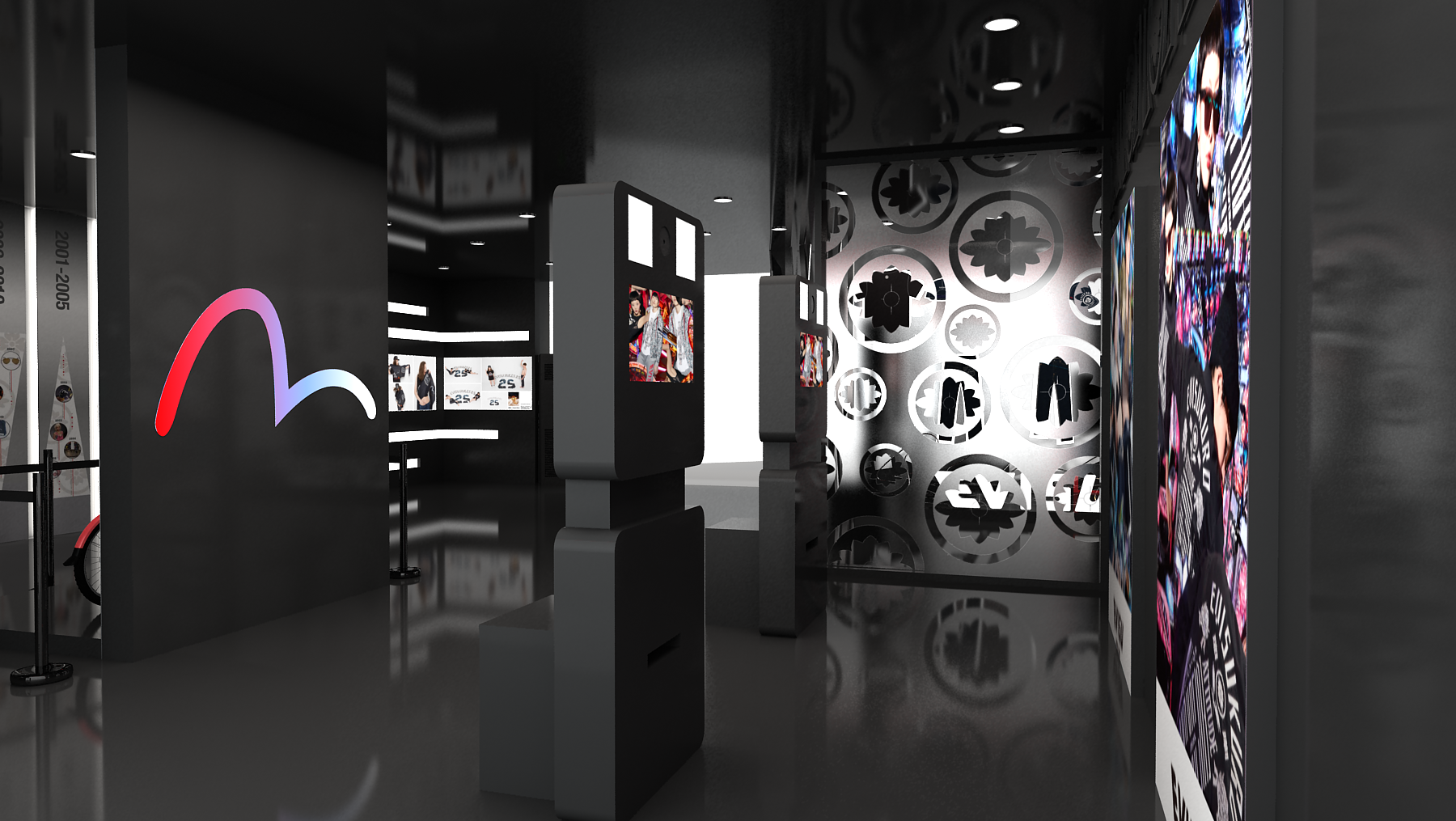 EVISU25周年临时店空间设计-5