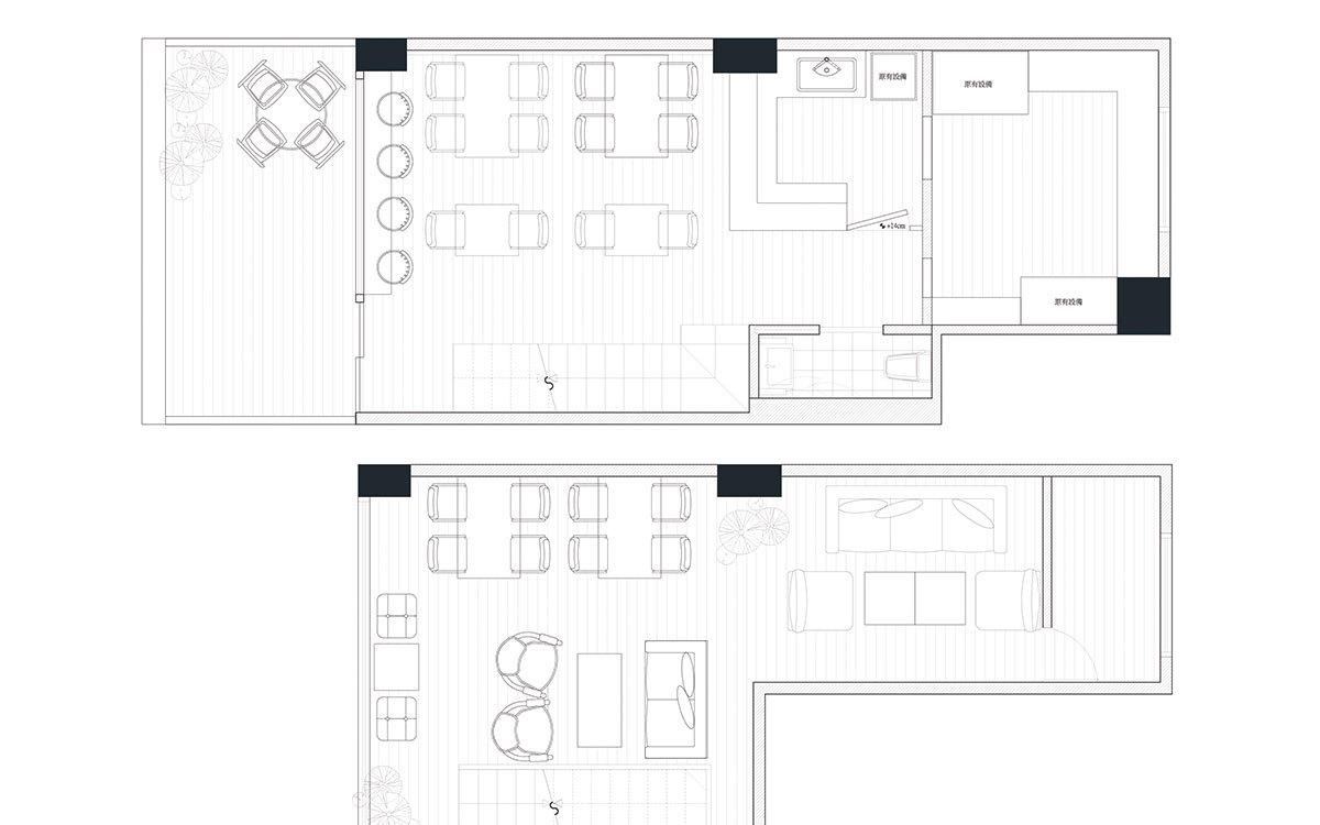 工业风 Café 周奕伶巧妙改造拉面店-24