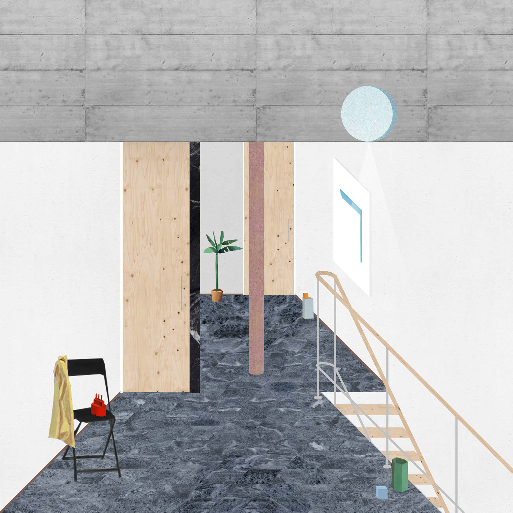 卡片住宅 | 葡萄牙 Fala Atelier 设计的双层“变形盒子”-35