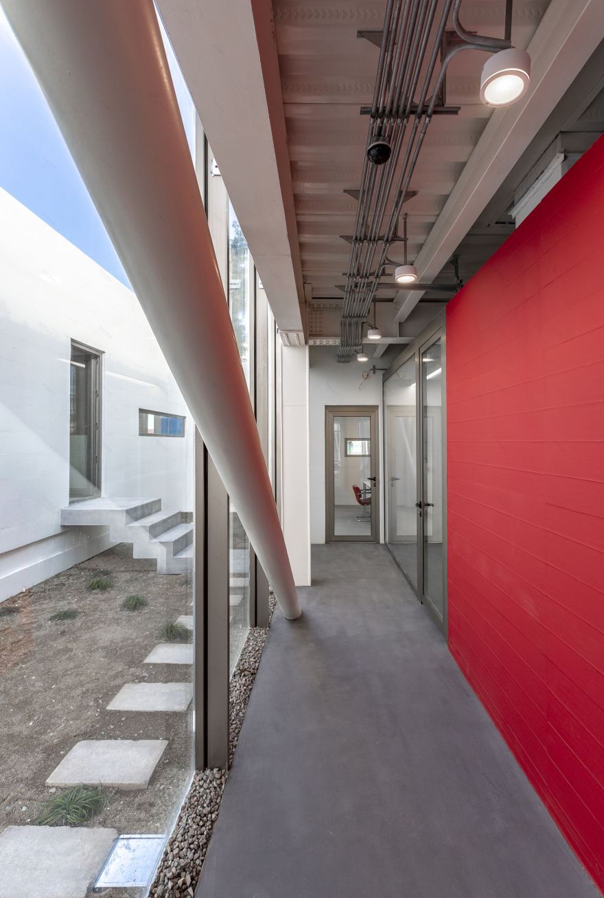 伊朗 Shamim 聚合物工厂丨Davood Boroojeni Office-50