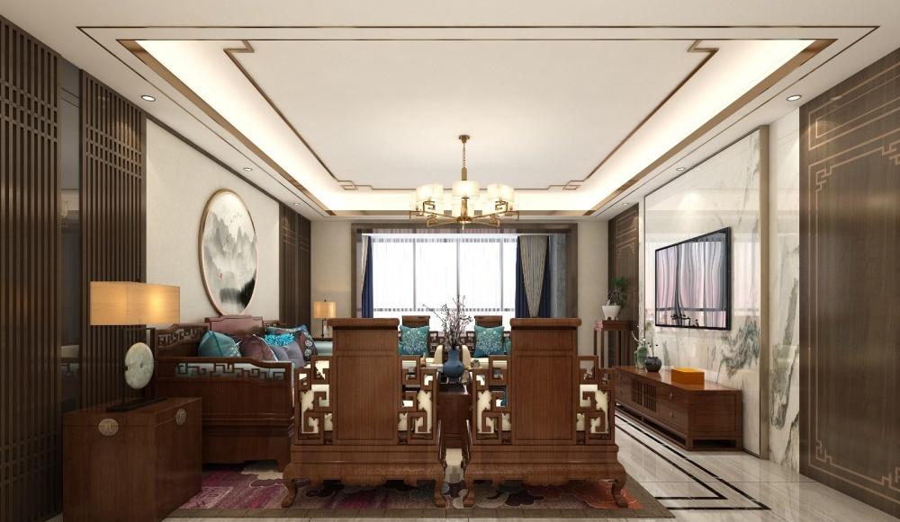 
西安万达天越180中式-赵虎空间设计 -2