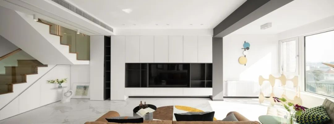 上海 180㎡空中别墅，温暖极简主义打造超美阳光房-37