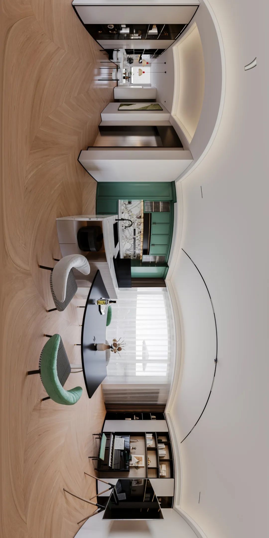 史峰设计｜340㎡叠墅，现代与时光同启-16