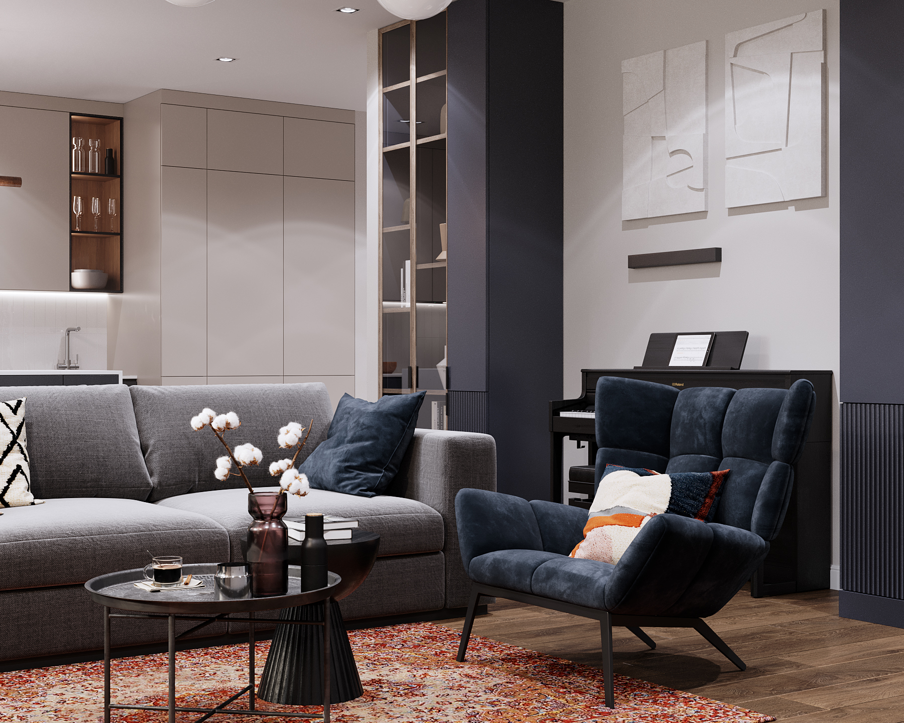 室内 3D 可视化丨Goroh 建筑与设计局-3