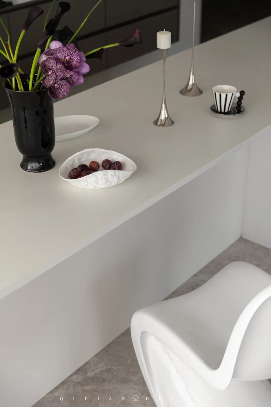 QD·DESIGN实景案例·凯德九章 · 167㎡精装改造丨奇点上宅-28