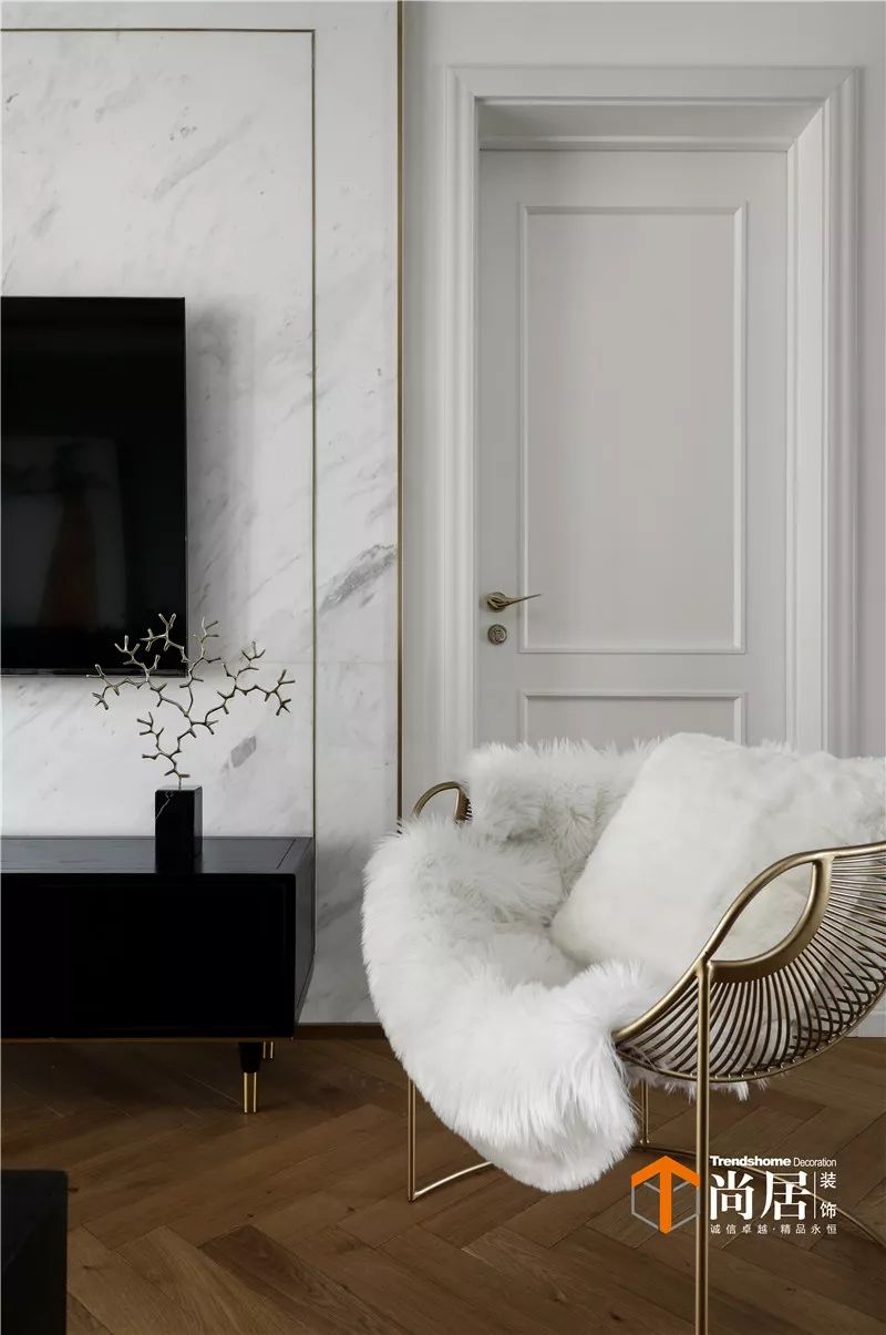 中电颐和府邸现代轻奢装修案例丨唐馨-27