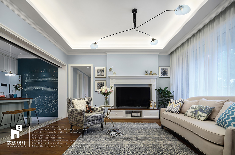 广州海滨花园 137㎡美式住宅-22