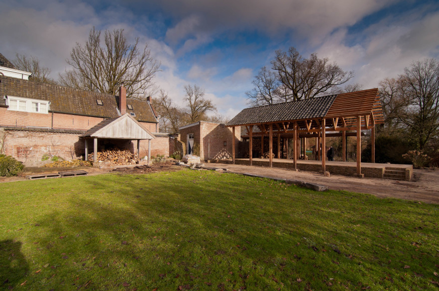 荷兰多梅勒河木材展馆 历史与现代的完美融合-6