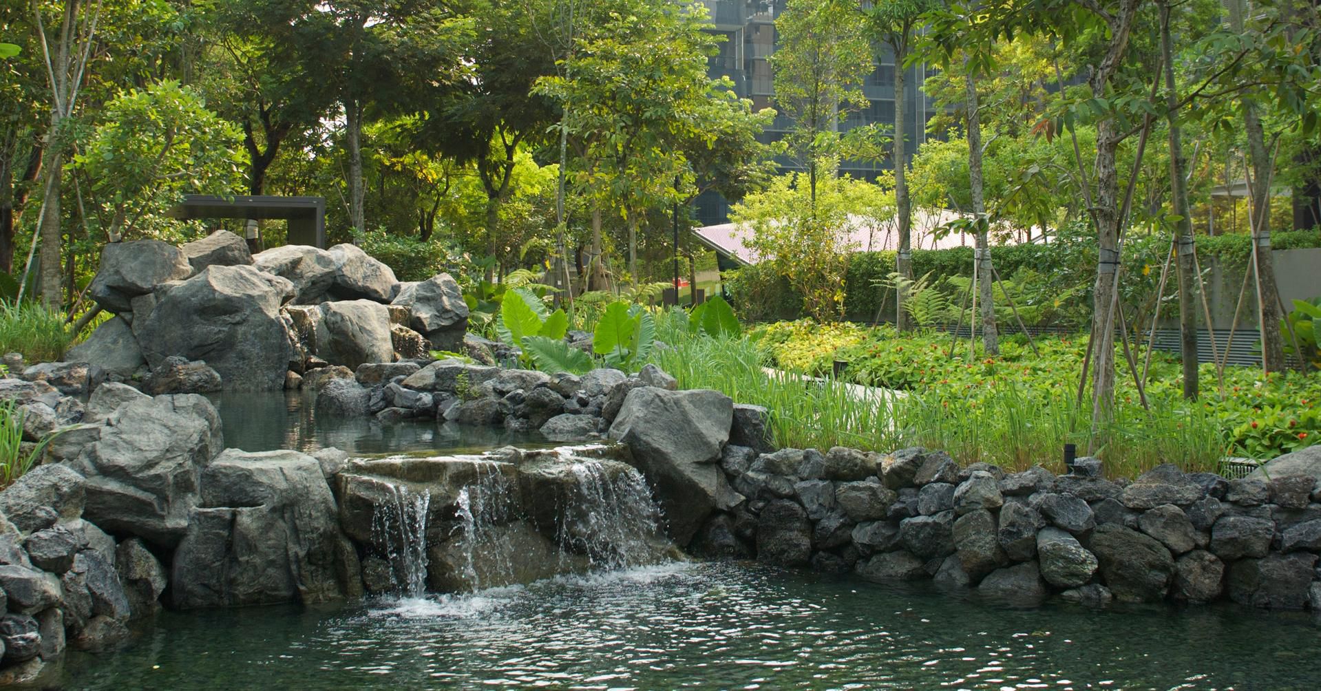 丽墩苑 | 新加坡豪宅的现代景观设计-23