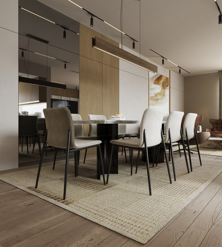 温馨简约住宅丨Muhammed Saad(为Bold Studio设计)-24