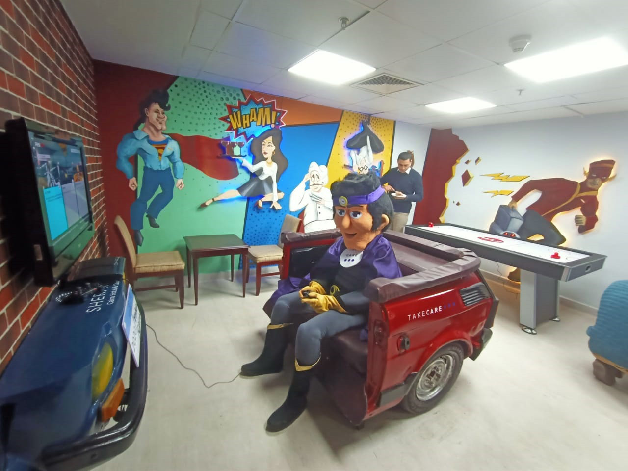 staff's break room Sheraton Cairo Hotel and Casino-28