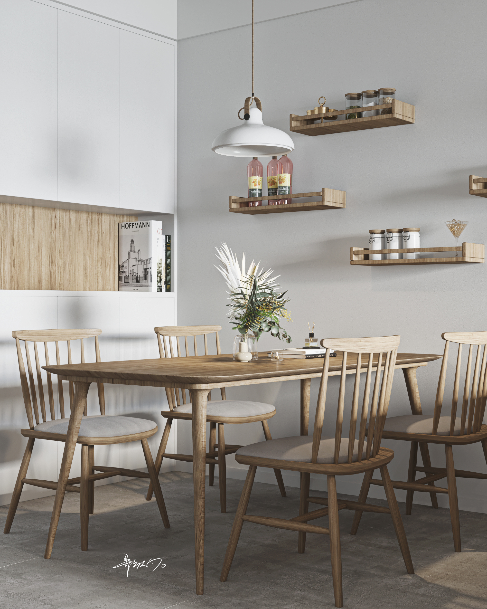 北欧简约风办公空间设计-10