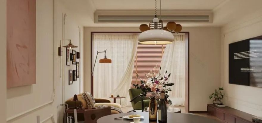 OriginalDesign|作品赏析|润府126,从厨房到客厅,一扇窗解锁法式复古的“通透密码”-39