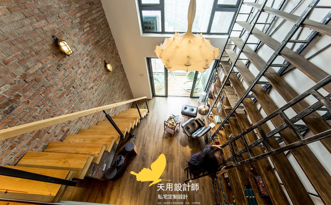 岁月正好·现代工业风公寓设计-24