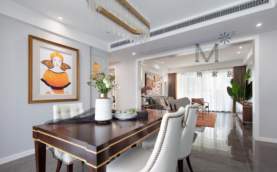 平层丨【一米家居】优雅演绎法 140m²现代美-7