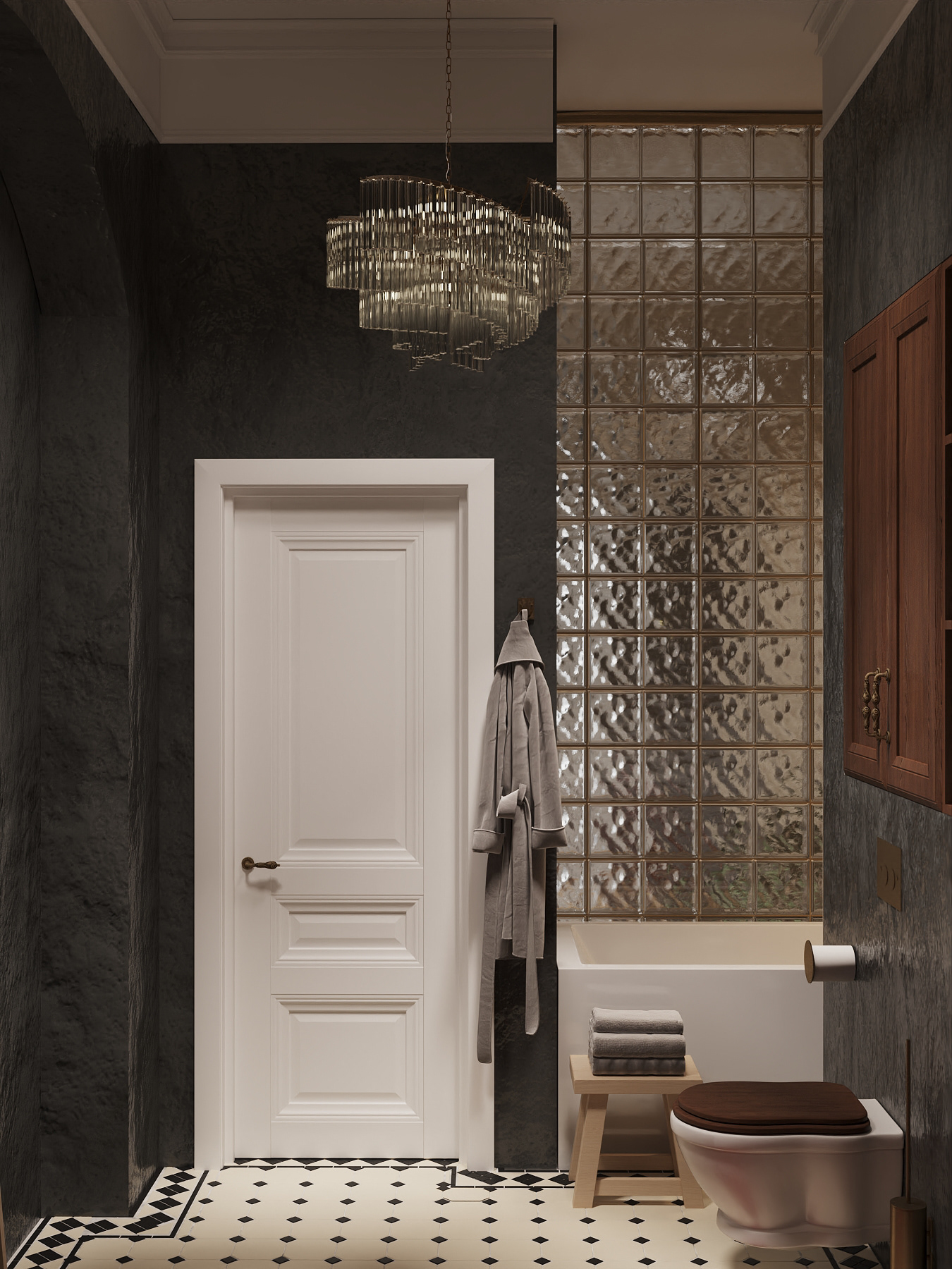 圣彼得堡115平米公寓设计项目丨俄罗斯圣彼得堡-15