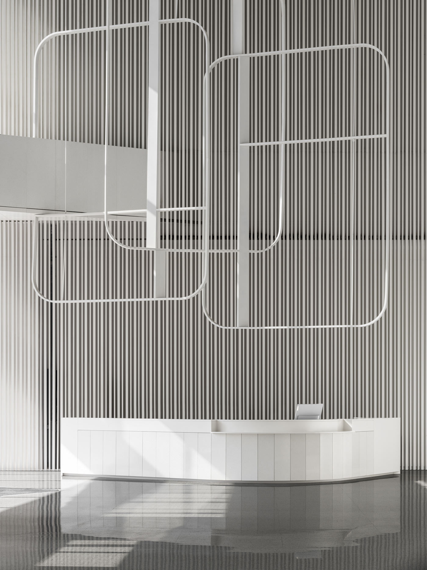 国润城 F1 写字楼大堂丨中国西安丨HONG Designworks-10